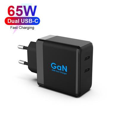 China 65W GaN USB C Universal Laptop Wall Charger For MacBook Pro / Air 240V for sale