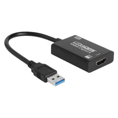 China 3840x2160 HDMI To Usb 3.0 Video Capture Device Grabber 1080P HDMI USB Capture Card for sale