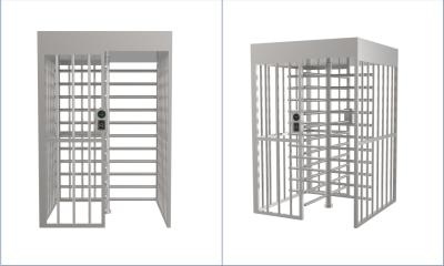 China Access Control double Full Height Turnstile Gate 2.4m For High Risk Facilities for sale