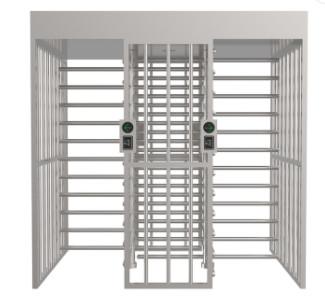China double Full Height Turnstile Security Gates SUS304 Anti reverse pass for sale