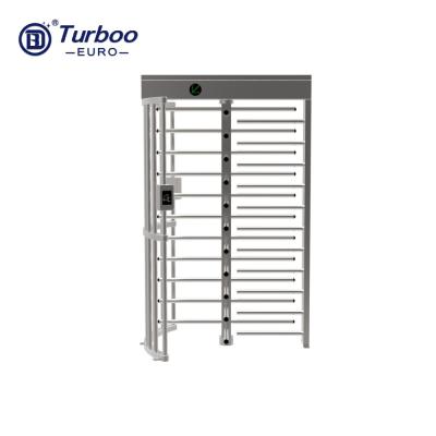 China Turboo Full Height Security Turnstile Electronic 304 Stainless Steel for sale