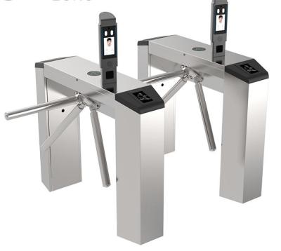 China Biometric Tripod Face Recognition Turnstile SUS304 Bidirectional for sale