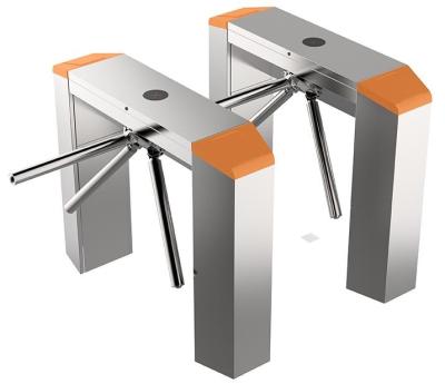 China Semi Automatic SUS304 Tripod ESD Turnstile Access Control System for sale