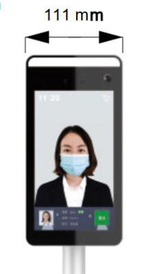 Cina La macchina biometrica di partecipazione del sistema di LINUX affronta il MX 3520 600*1024 di rilevazione in vendita