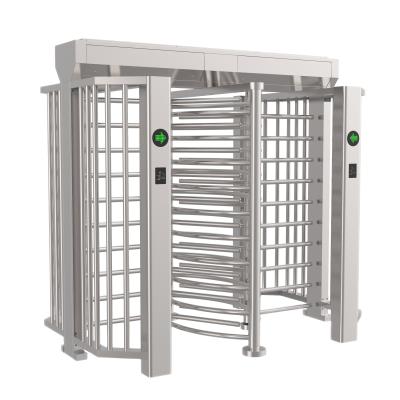 China 316 Stainless Steel Double Full Height Turnstile gate 50hz High Security for sale