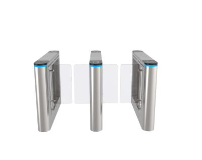 China Pedestrian Automatic Swing Barrier Turnstile Access Control System 900mm Width for sale