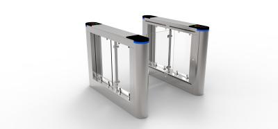 China Infrared Sensors Swing Gate Turnstile 900mm Face Recognition Passing for sale