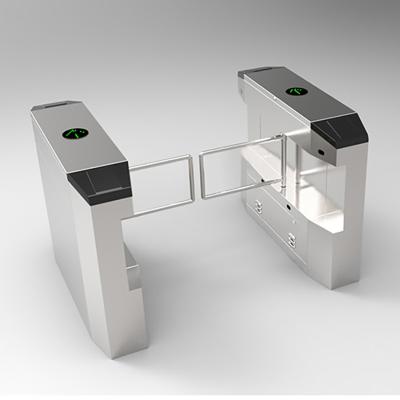 China Servo Motor Swing Barrier Turnstile Security Systems 35w Security Speed Gate for sale