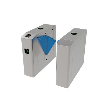 China Metro Station Rfid Stainless Steel Turnstiles RS485 Face Recognition for sale