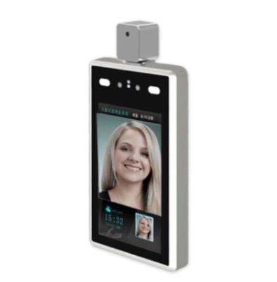China Vertical 2MP Biometric Face Recognition Devices With Temperature for sale