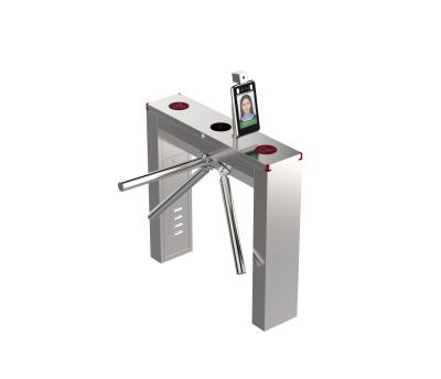 China Automatic Face Recognition Thermal Scanner SUS304 Tripod Turnstile Gate ISO Certified for sale