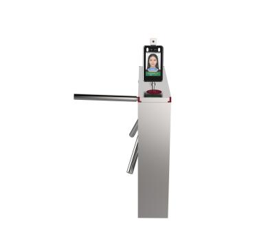 China ISO Automatic Vertical Tripod Turnstile Facial Recognition 100W 7 Pairs for sale
