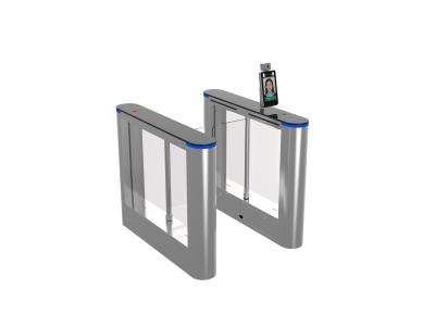 China Automatic Employee Entrance Turnstile Gate Face Recognition 35w for sale
