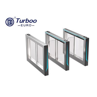 China RS485 Swing Turnstile Gate Turboo Euro RFID Stainless Steel Turnstiles for sale