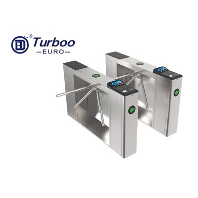 China Semi Automatic Pedestrian Access Control Turnstile Gate Stainless Steel 1.5mm Thickness for sale