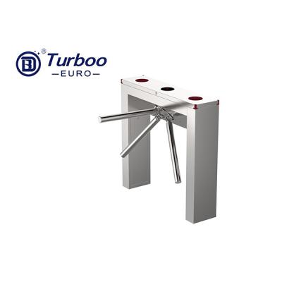China Drop Arm Tripod Turnstile Gate Stainless Steel Waist Height 35p/M Capacity for sale