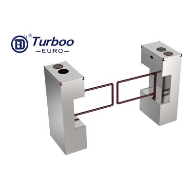 China 0.2s Access Control Turnstile Gate Half Height Turnstile Electromechanical Flap for sale