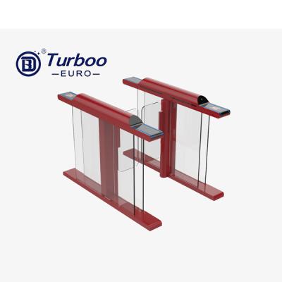 China RFID Swing Turnstile Gate Dry Contact 120w With Card Reader for sale