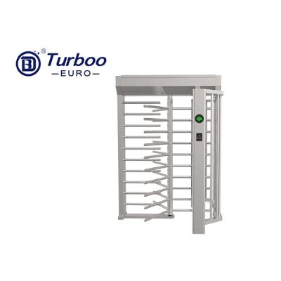 China SUS304 24V Full Height Turnstile RFID Facial Barcode Recognition for sale