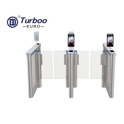 China Stainless Steel Speed Gate Turnstile 900mm Pass Width For Office Building Turboo for sale