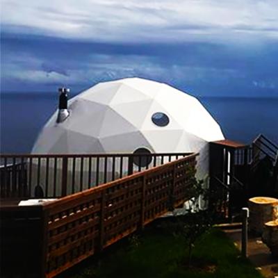 China Hotel Decoration Igloo Geodesic Dome Tent Wind Resistant for sale