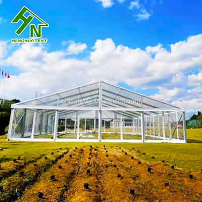 China Four Seasons Transparent Marquee Tent Pvc Party Tent A Shaped Tent for sale