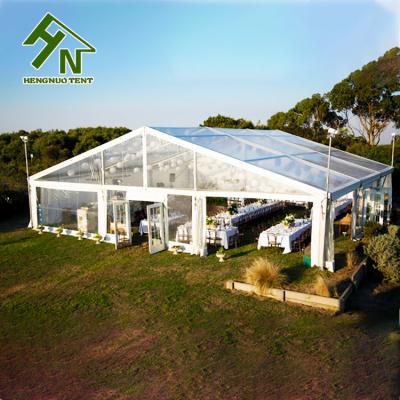 China Clear Transparent Party Tent Aluminum Alloy 6061-T6A Shaped Tent for sale
