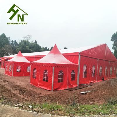 China 30m Length Aluminum Frame Tent White Wedding Marquee for sale