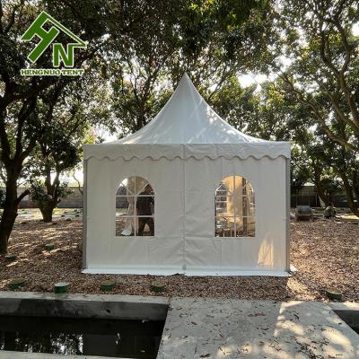 China White Color Self Cleaning Pagoda Event Tent For Home Graden for sale