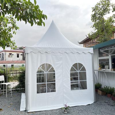 China Double PVC Outdoor Stainless Pagoda Event Tent With Aluminum Frame for sale