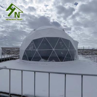 China Waterproof 4 People Geodesic Dome Tent 7m 8m Diameter For Living à venda