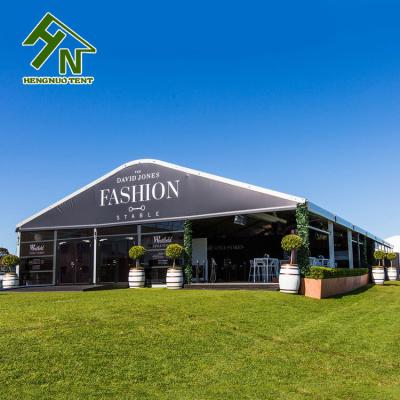 China Anodized Surface Aluminum Outdoor Event Tents Curved 15x30 Sqm For Commercial Event for sale