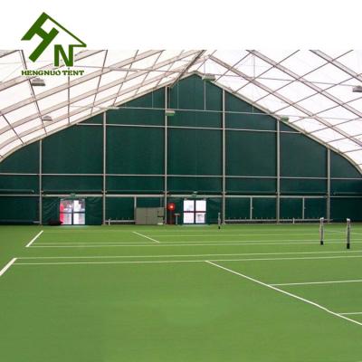 China SGS Certification Curved Event Tent Sports Fields Clearspan PVC Marquee for sale
