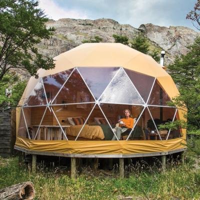 China Luxury Outdoor Glamping Hotel Living Tent For Different Tourist Resorts Accommodation for sale