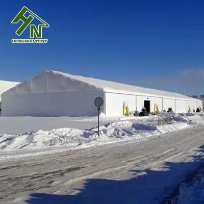 China SGS 15x30m Large Arena Side Wall Tents PVC Canvas For Horse Riding for sale
