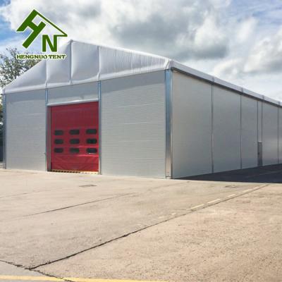 China Storage Waterproofing Large Industrial Tent Aluminum Frame SGS Certificate for sale