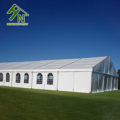China 300 Seater Party Gala Party Tent Church PVC Walls Grassland Wedding Canopy for sale