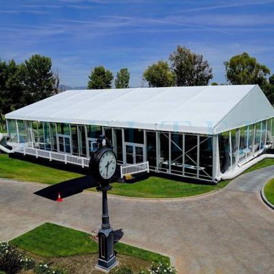 China 30 X 40 Ft Aluminum Structural FireProof Tent With Glass Wall for sale