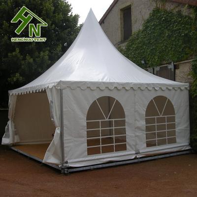 China 5x5m Assembled Outdoor Garden Wedding Event Pagoda Tent for sale