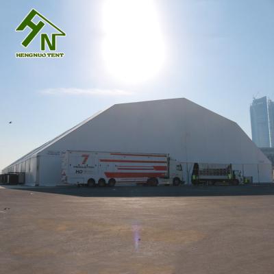 China 15x20m 20x30m Frame Polygonal Tent Fire Resistant Aluminum Frame for sale