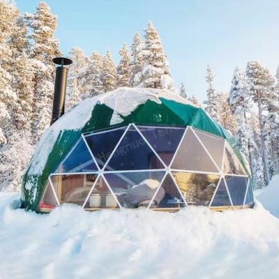 China Well Insulated Geodesic Camping Dome North Face Snow Resistant Tourism for sale
