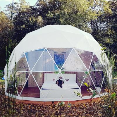 China 7m Outdoor Waterproof Portable Geodesic Dome PVC Roof Covered Home for sale