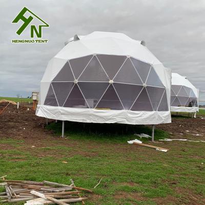 China Large Camping Home Backyard Geodesic Dome Tent Kits Glamping Garden House for sale
