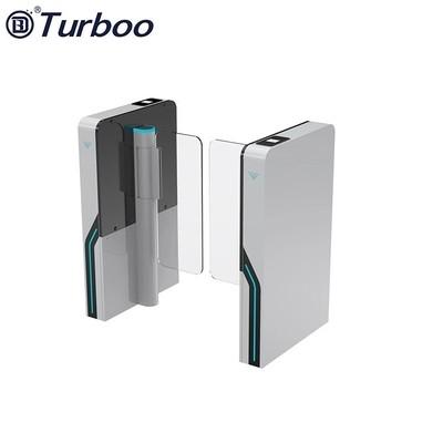 China Compact High End Ultra Slim Swing Turnstile Gate RFID Access Control Speed Gate Turnstile for sale