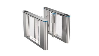 China Security RS485 Swing Barrier Gate Turnstile Speed Gate Turnstiles With RGB Light à venda