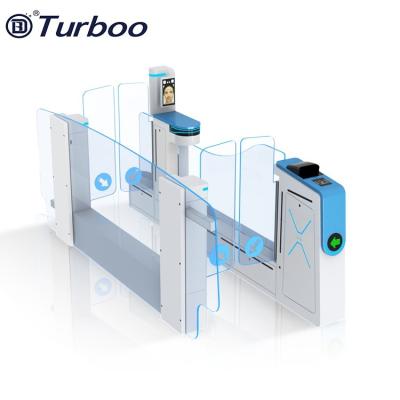 China Double Check Airport Train Station Turnstile Including AB Door Face Recognition ID Card for sale