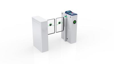 China LED Display Flap Swing Barrier Gate Speed Gate Turnstile With RFID / Face Recognition for sale