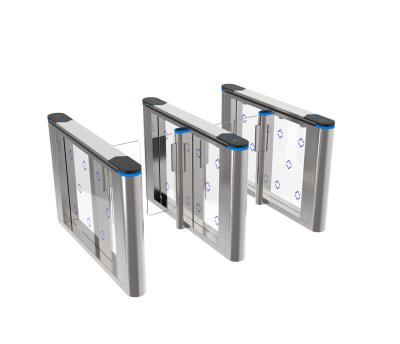 China Modern Style Integrated Design Turnstiles Security Speed Gates Stainless Steel Swing Gatefor Office Security Gates for sale