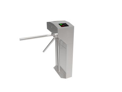 China RFID Vertical Tripod Access Control Turnstile Gate Intelligent 3 Arm With Sensor for sale