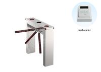 China Competitive Price Waist High Tripod Turnstile Gate , SUS 304 Pedestrian Barrier Gate For Access Security for sale